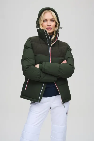 Bilde av Les Arcs Adeline cord jacket W Deep Forest